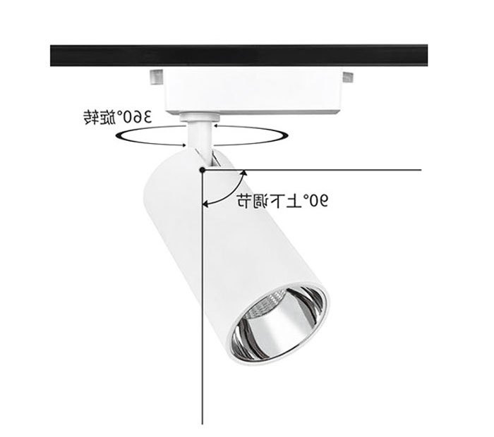 防眩轨道射灯